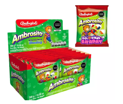 Gomitas Ambrosito 25gr x 12 UND